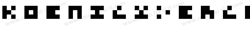 Koenigsberger Gotis字体转换